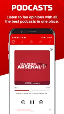 Gunners - Live Scores & News android App screenshot 2