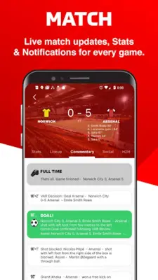 Gunners - Live Scores & News android App screenshot 5