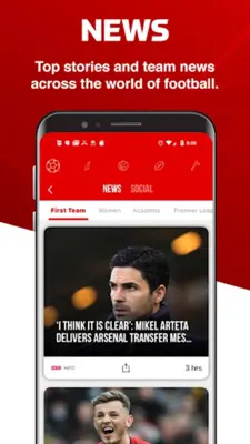 Gunners - Live Scores & News android App screenshot 7